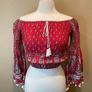 Band of Gypsies Patterned Blouse